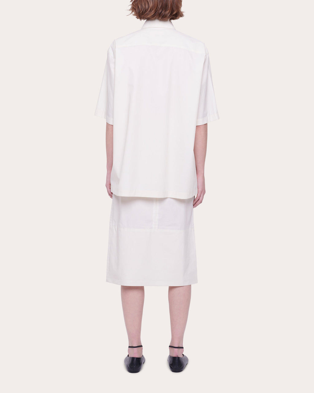 Sequin-Embellished Cotton-Poplin Shirt