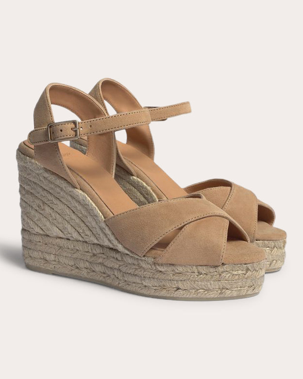Blaudell Suede Wedge Espadrille