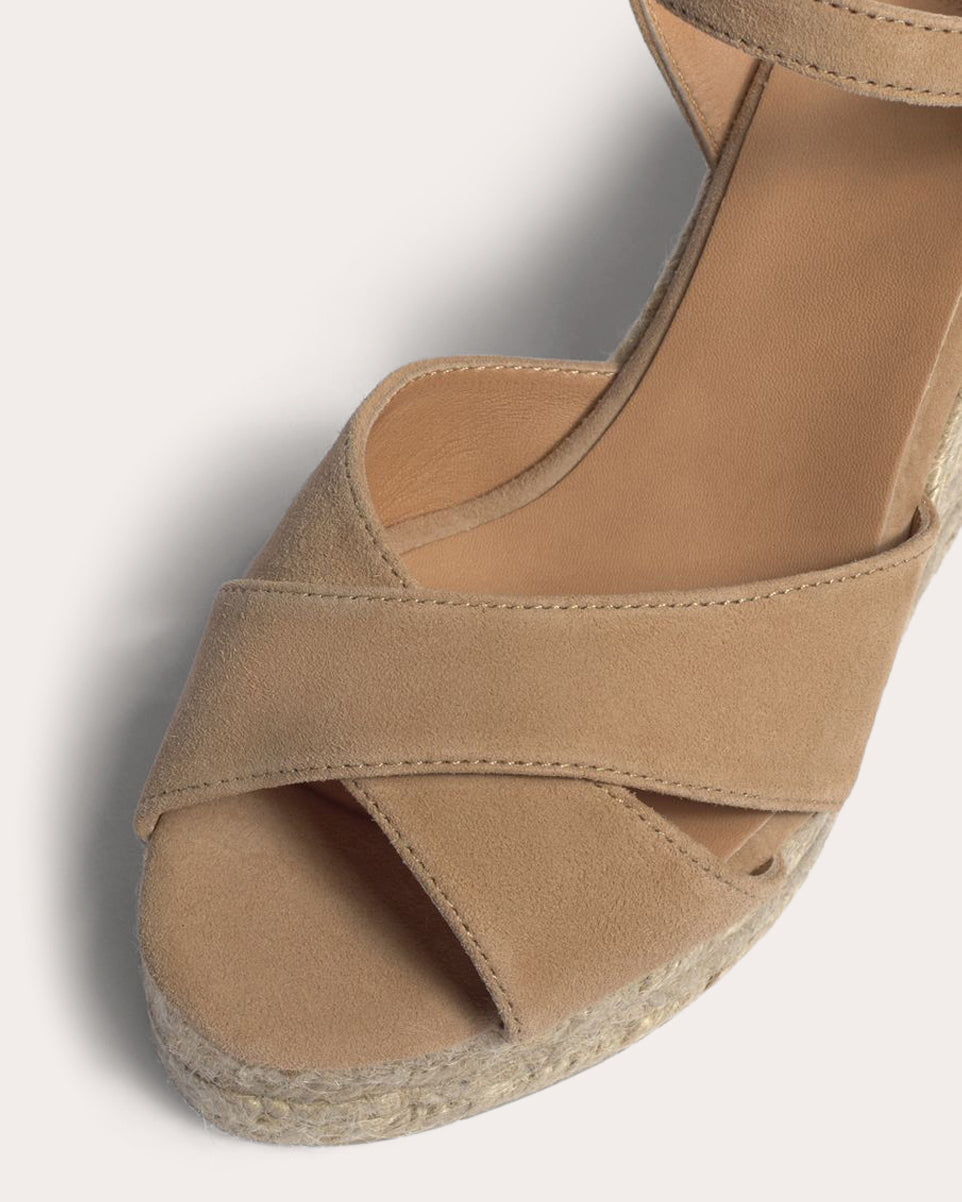 Blaudell Suede Wedge Espadrille