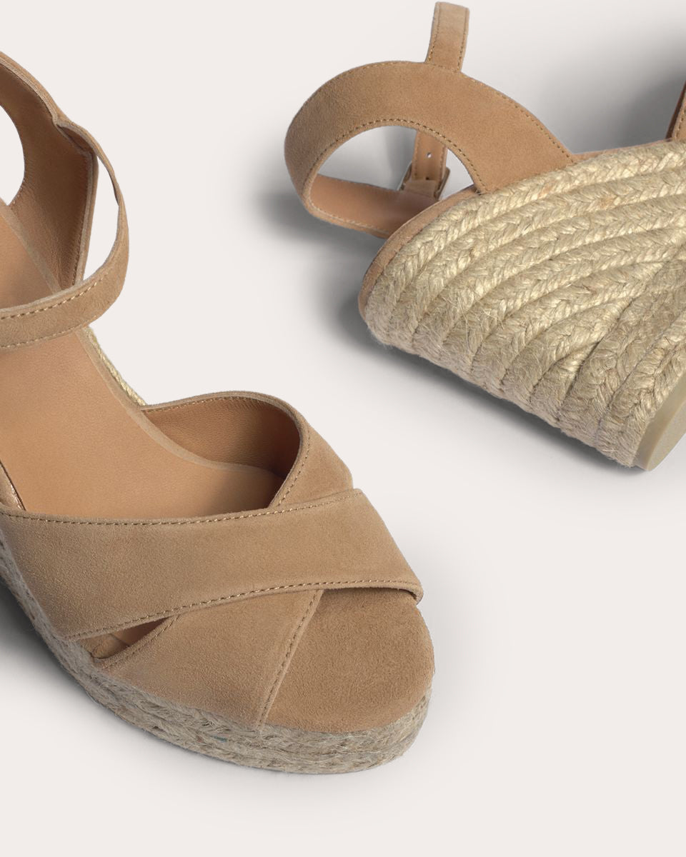 Blaudell Suede Wedge Espadrille