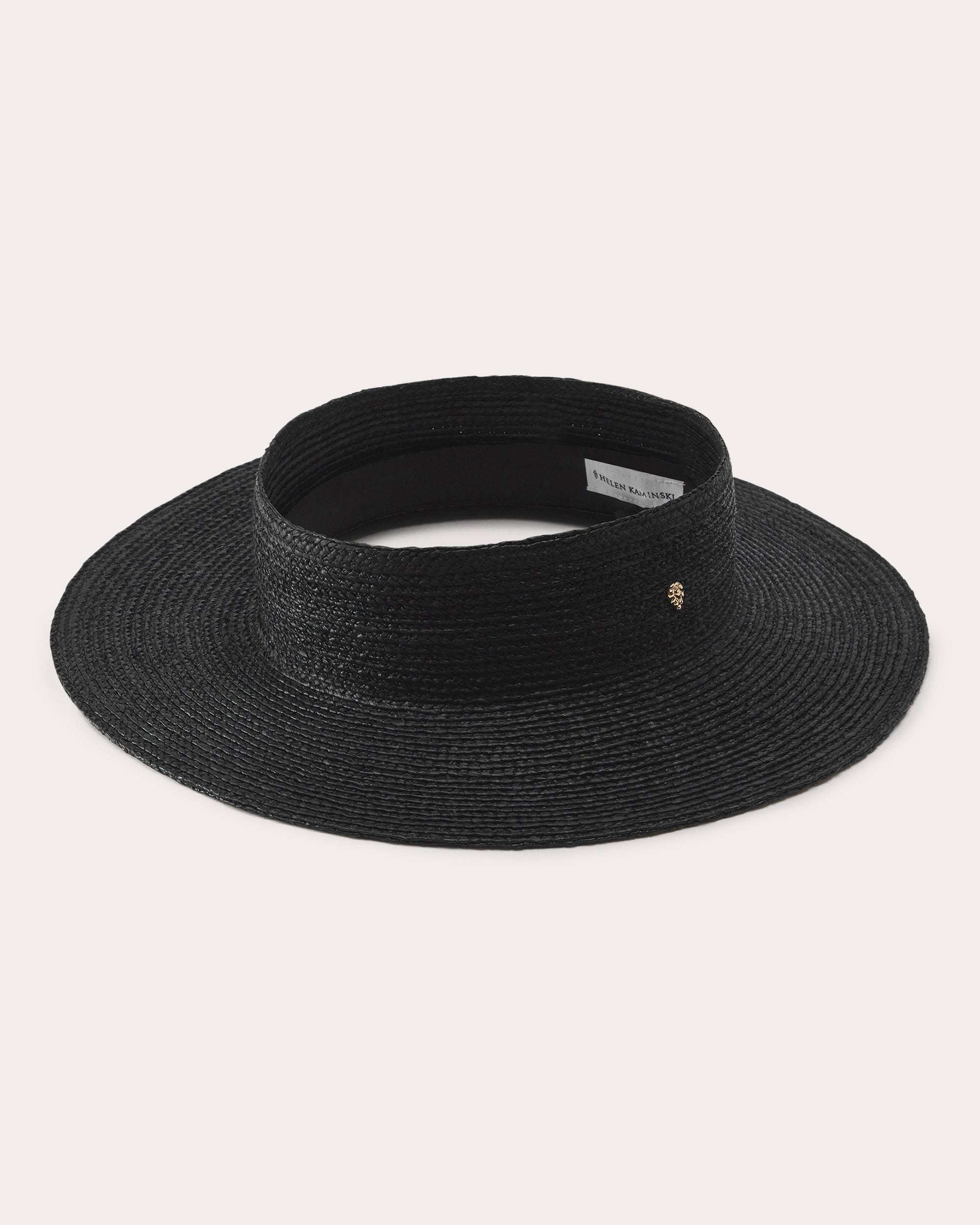 Rani Braided Raffia Open-Crown Boater
