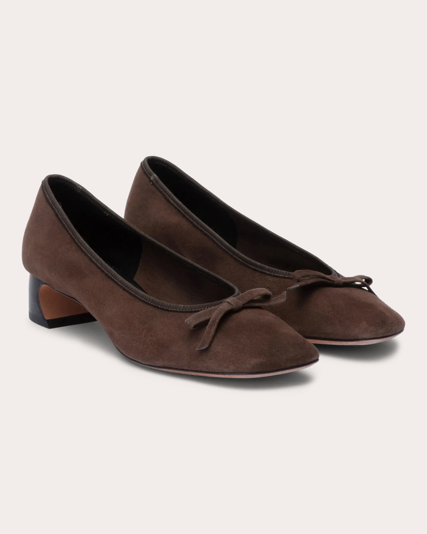 ID Bow-Detail Suede Pump