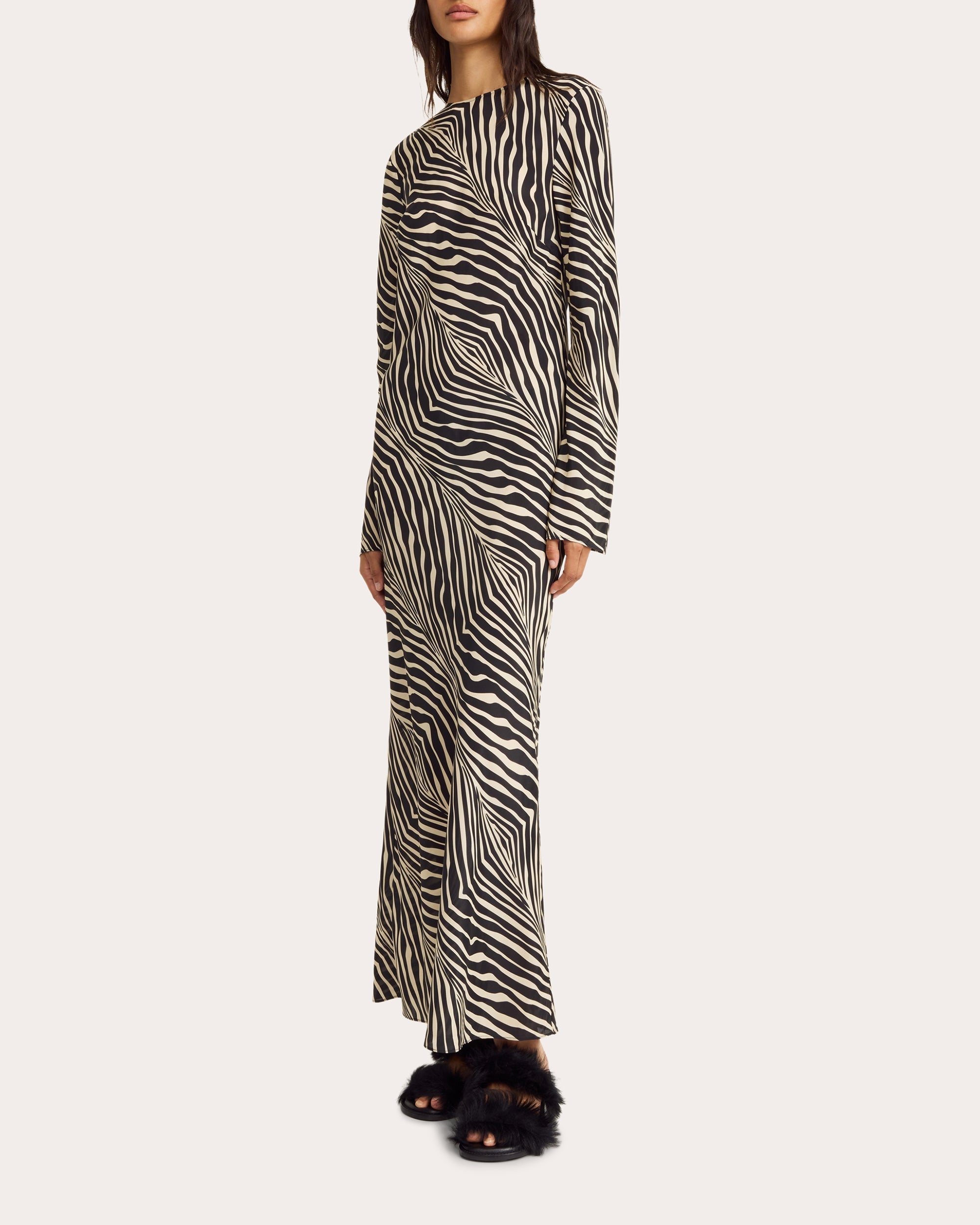 Parise Printed Silk-Blend Maxi Dress