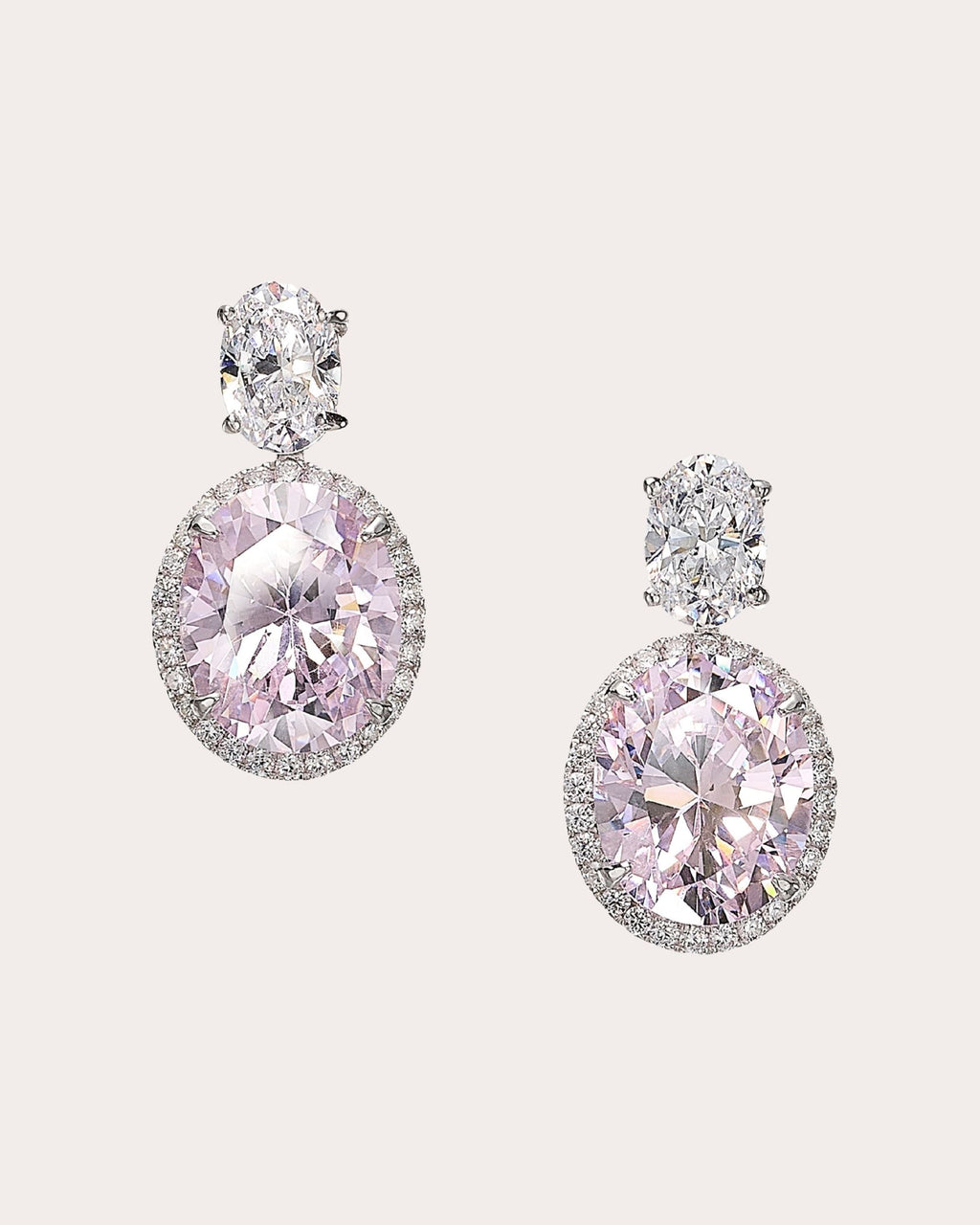 Celestial 18K Gold and Rhodium Vermeil Lab-Grown Diamond Earrings