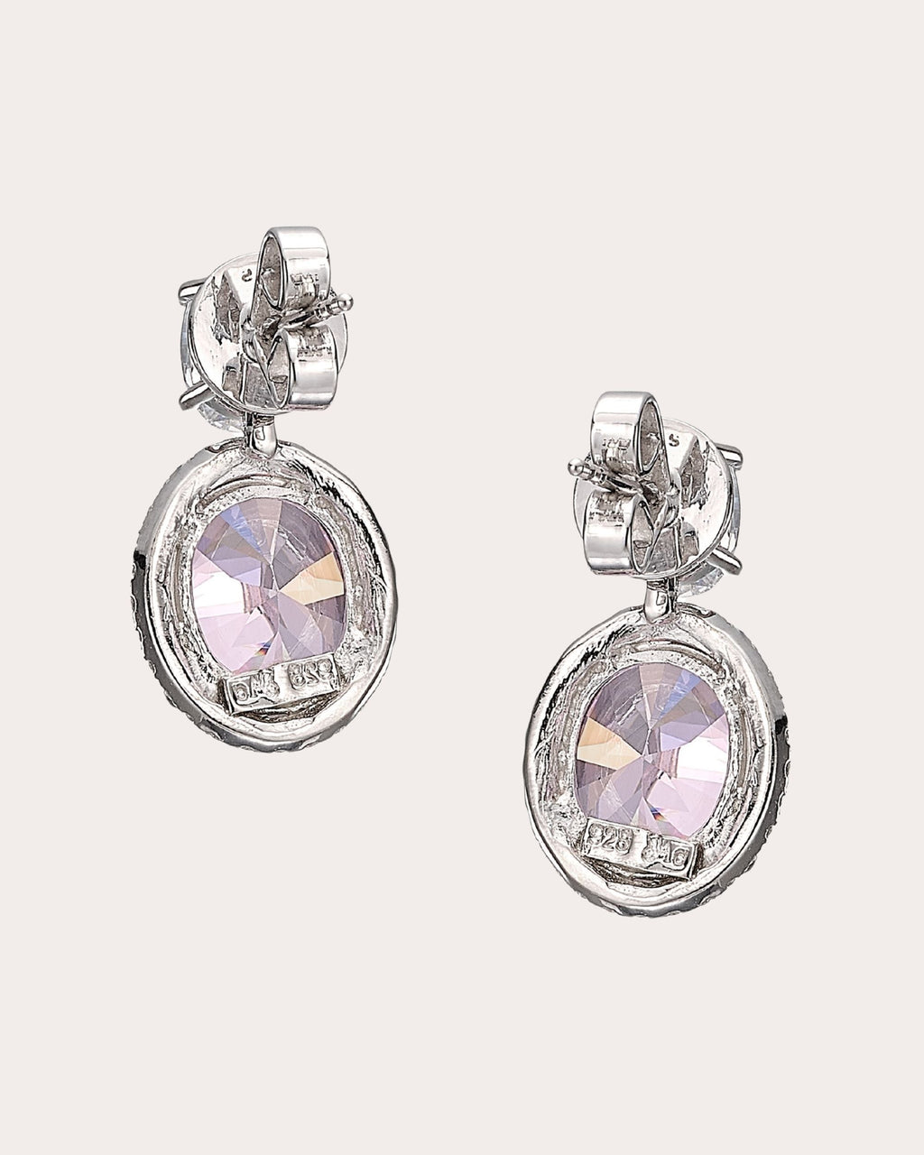 Celestial 18K Gold and Rhodium Vermeil Lab-Grown Diamond Earrings