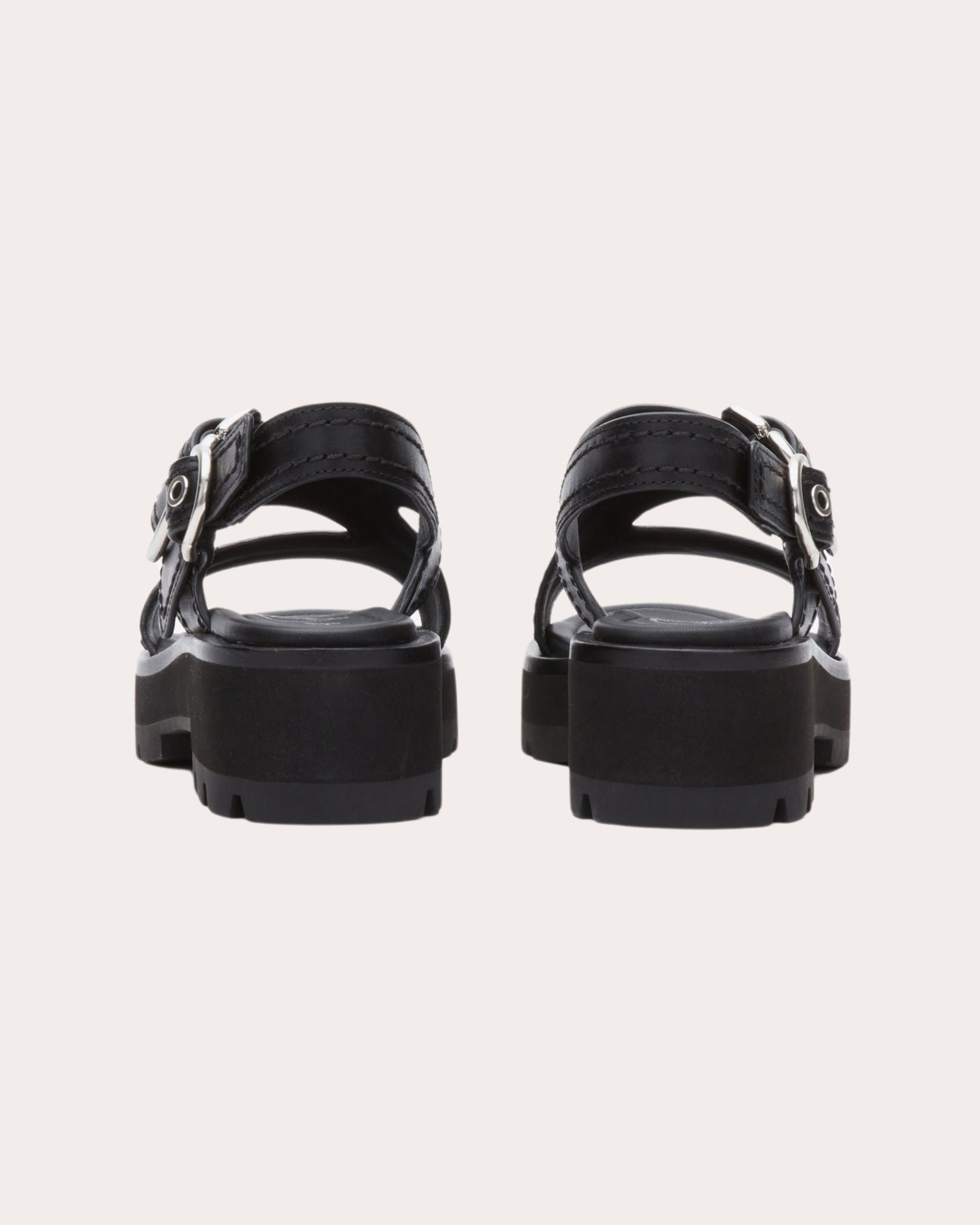 Buckled Platform Sandal