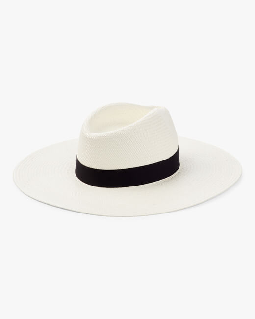 Wide Brim Panama Hat