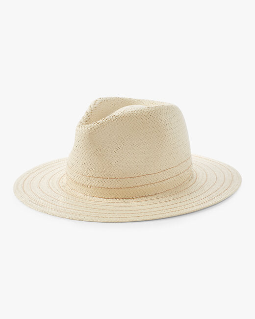 Packable Straw Fedora
