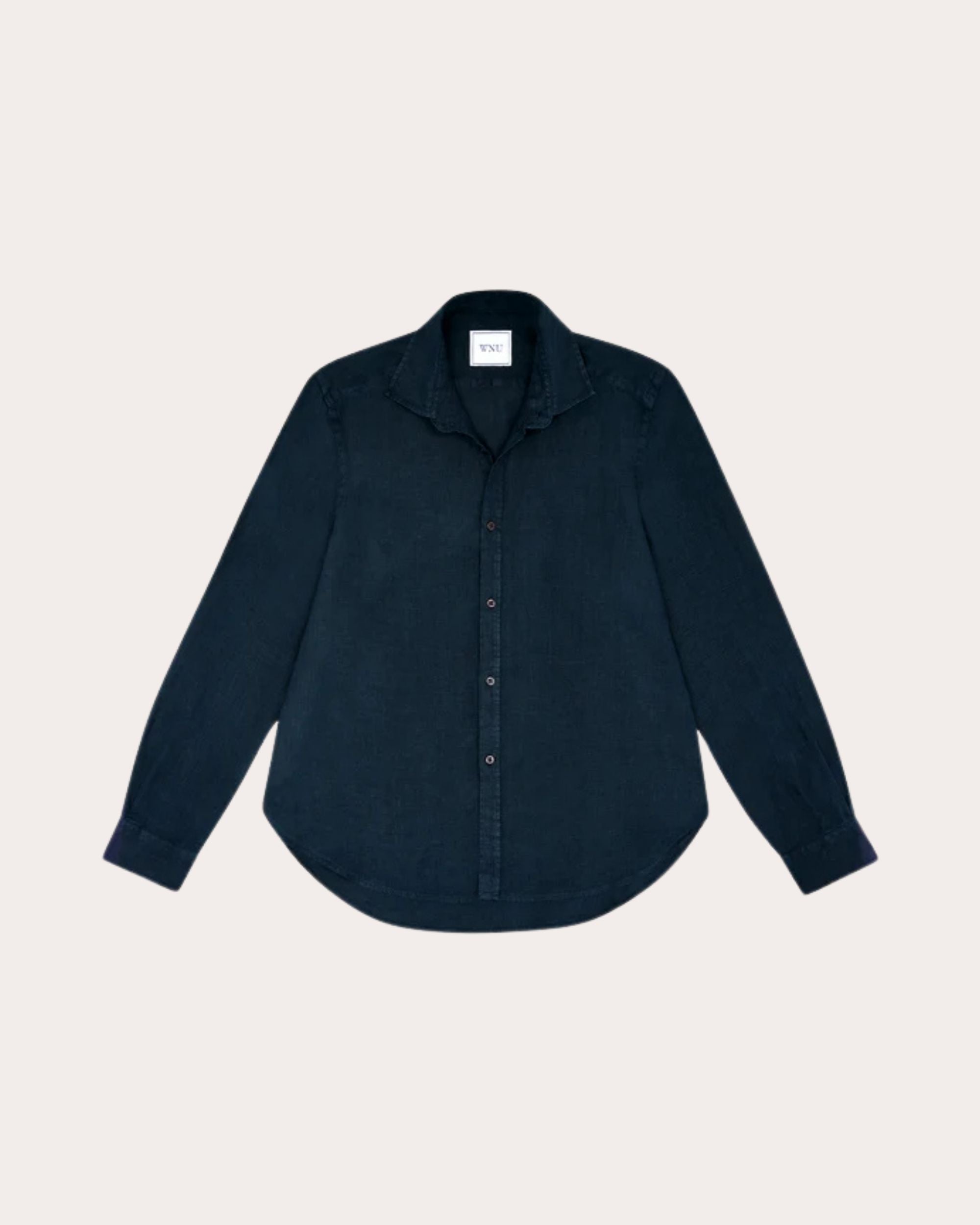 The Classic Linen Button-Up Shirt