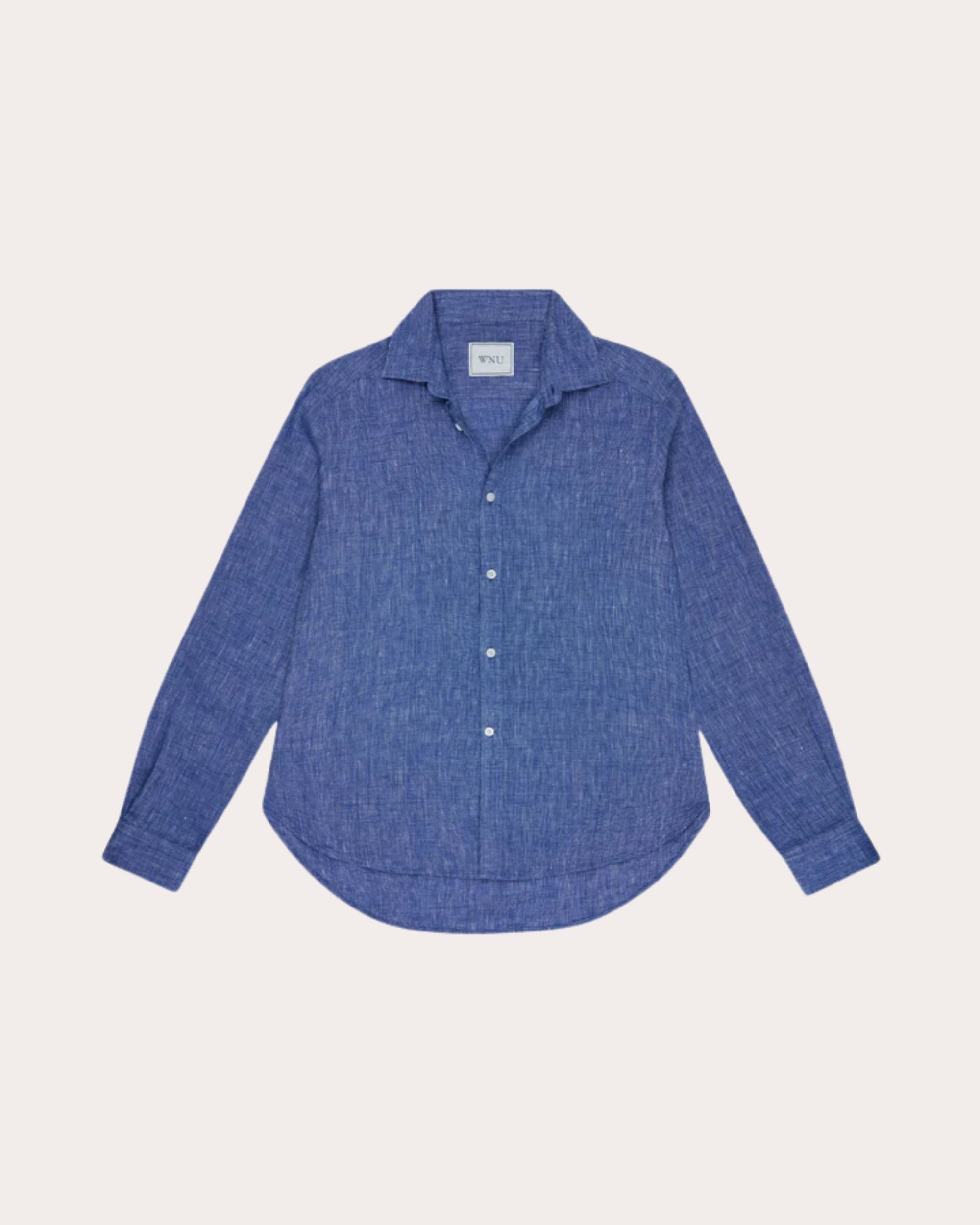 The Classic Linen Button-Up Shirt