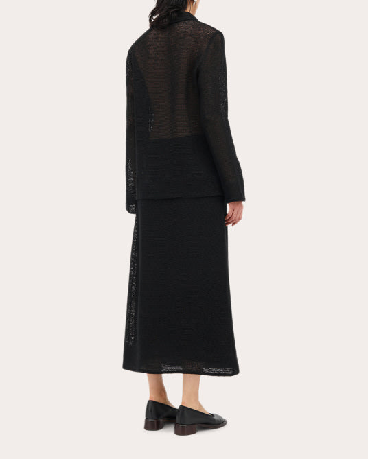 Svala Linen-Mesh Shirt