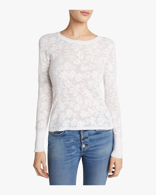 Perry Crewneck Long Sleeve Top