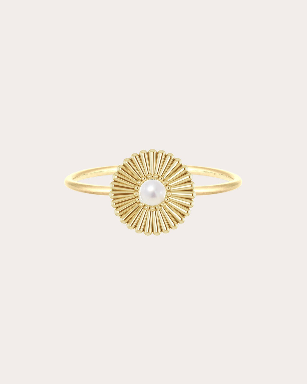 Bloom 14K Gold Pearl Ring