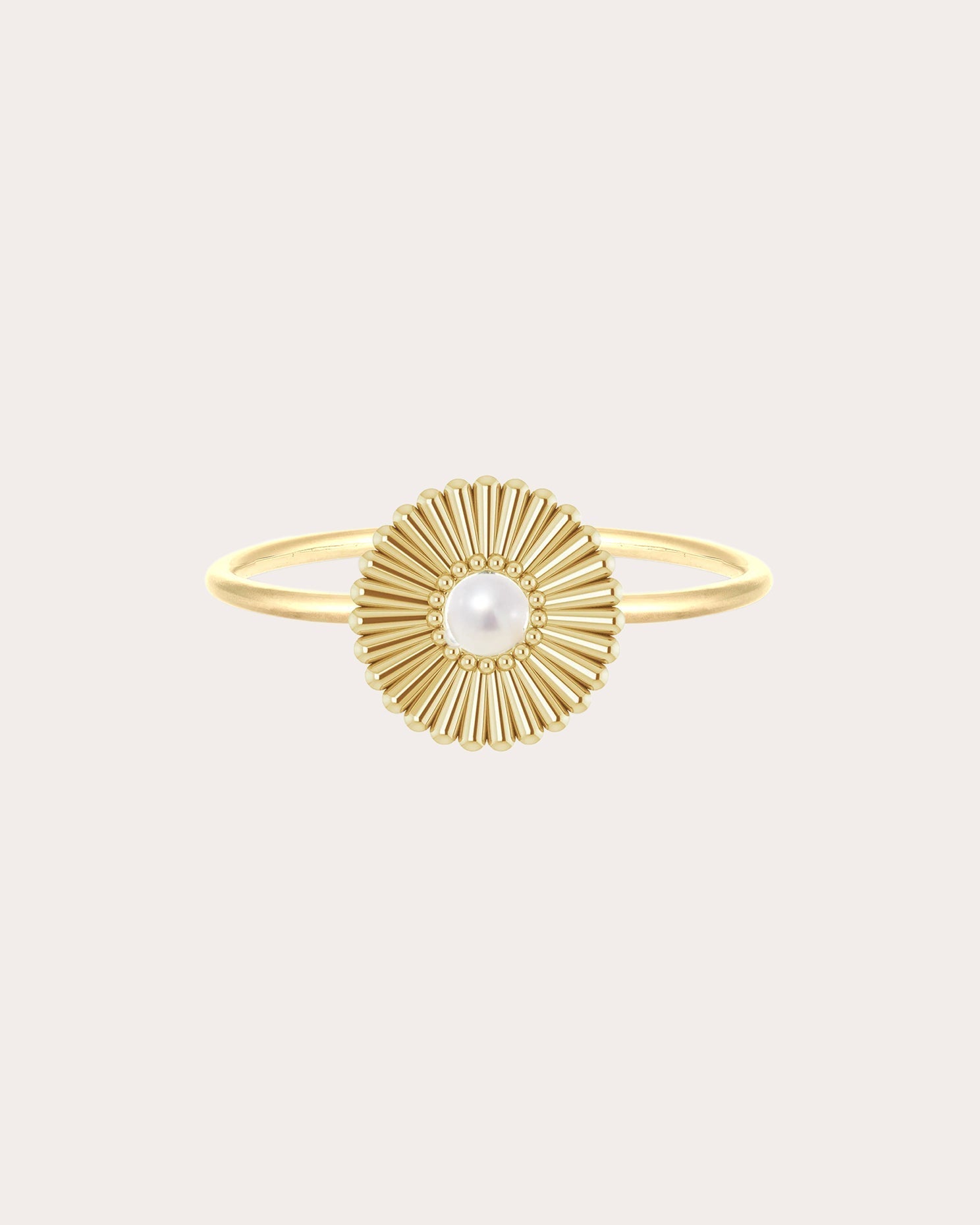 Bloom 14K Gold Pearl Ring