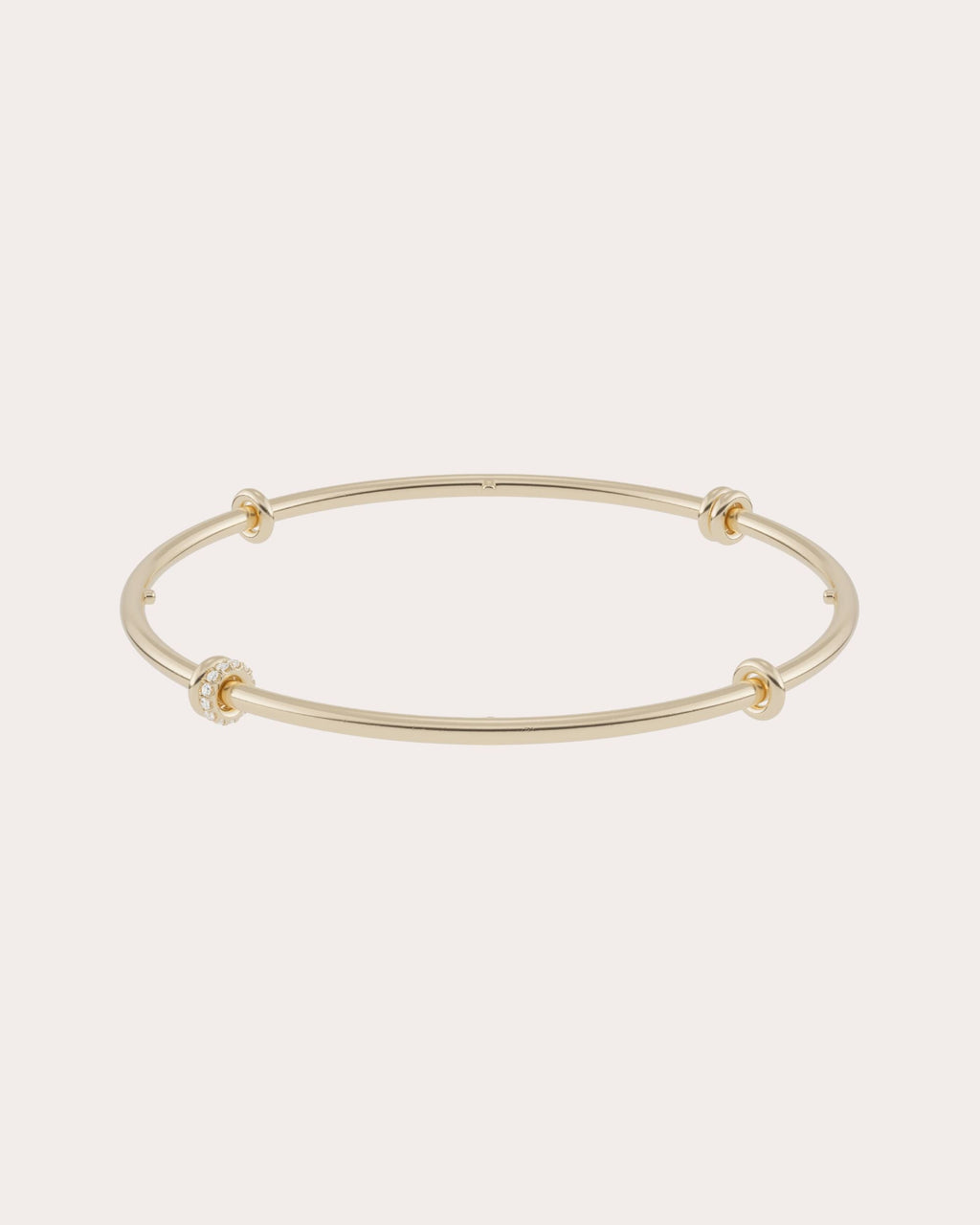 Kini 18K Gold Diamond Pavé Bangle