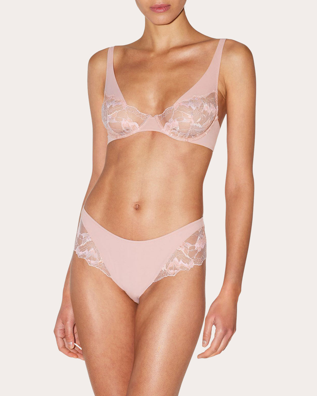 Lace-Trimmed Brief