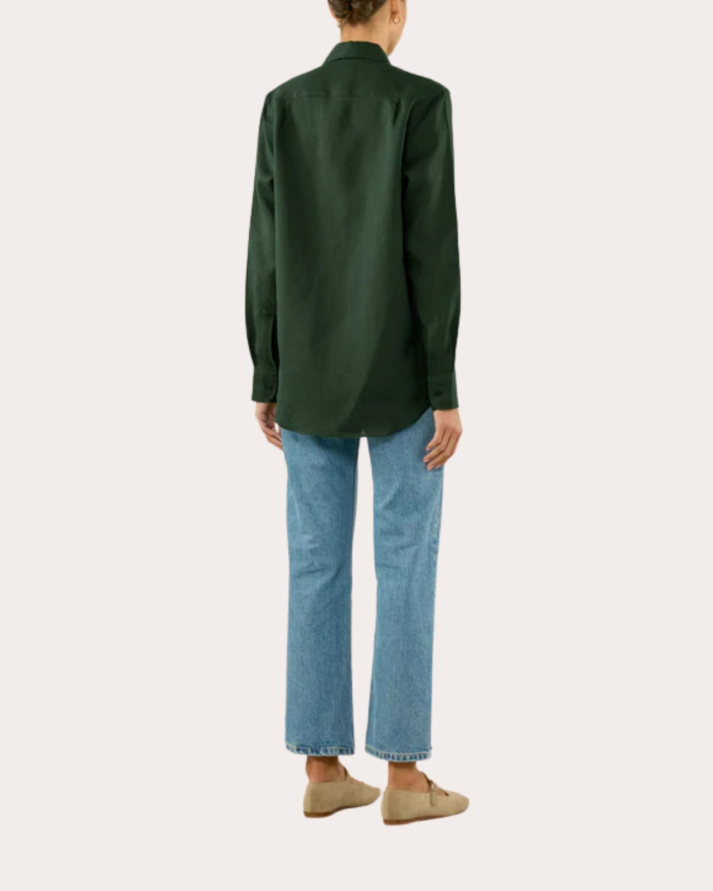 The Boyfriend Linen Button-Up Shirt