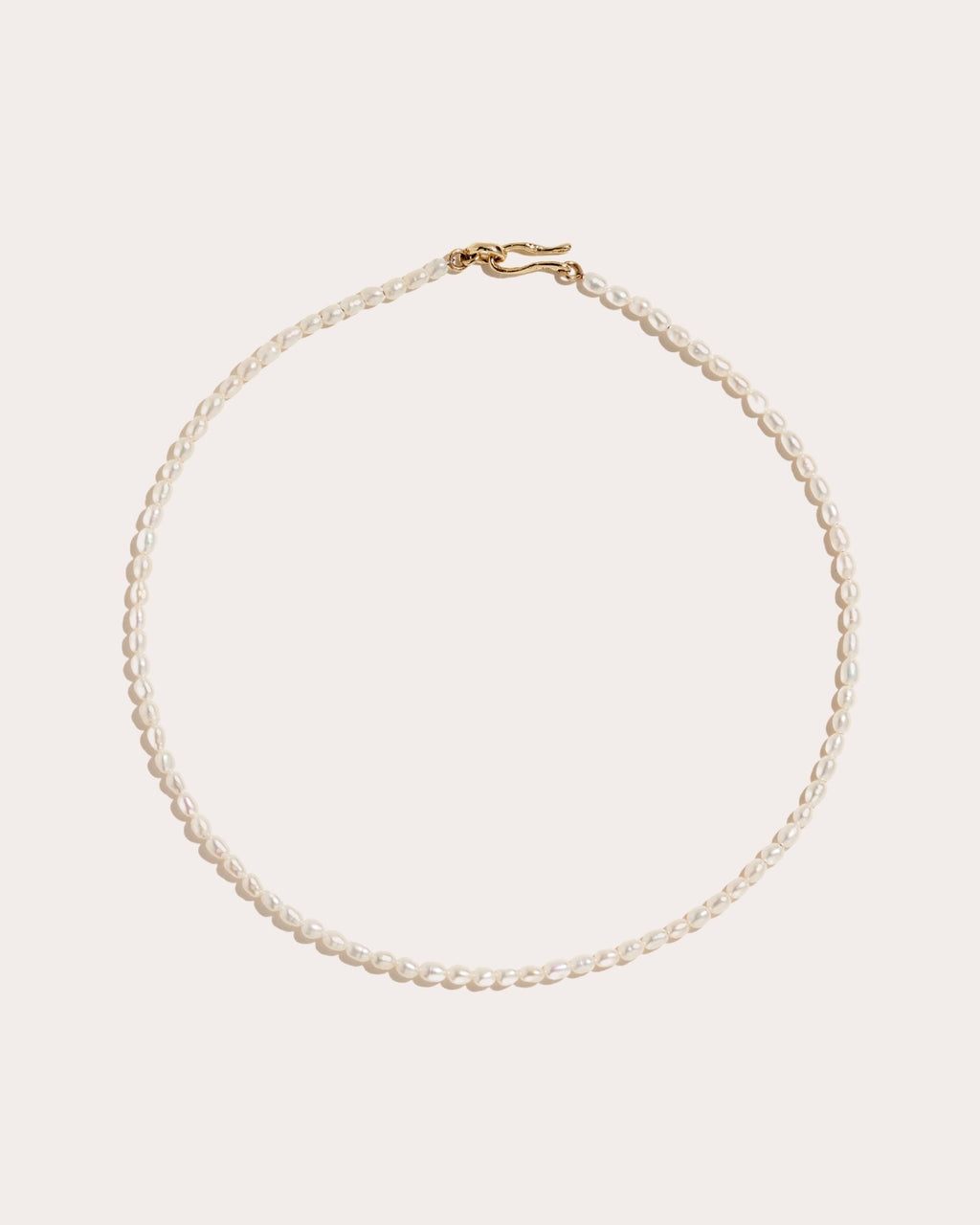 14K Gold Pearl Necklace