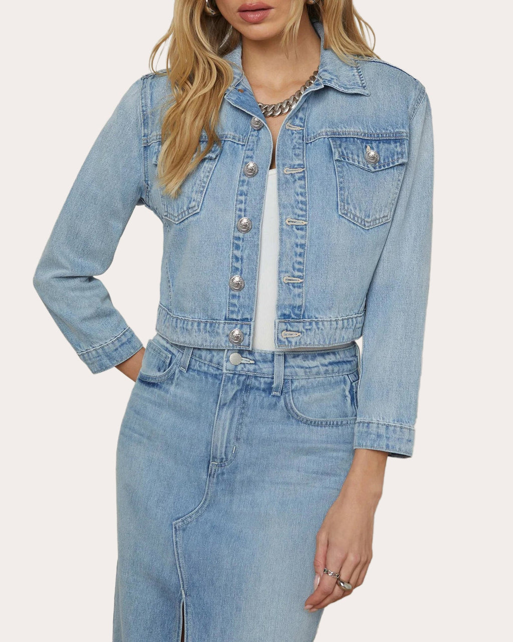 Koda Cropped Cotton Jacket