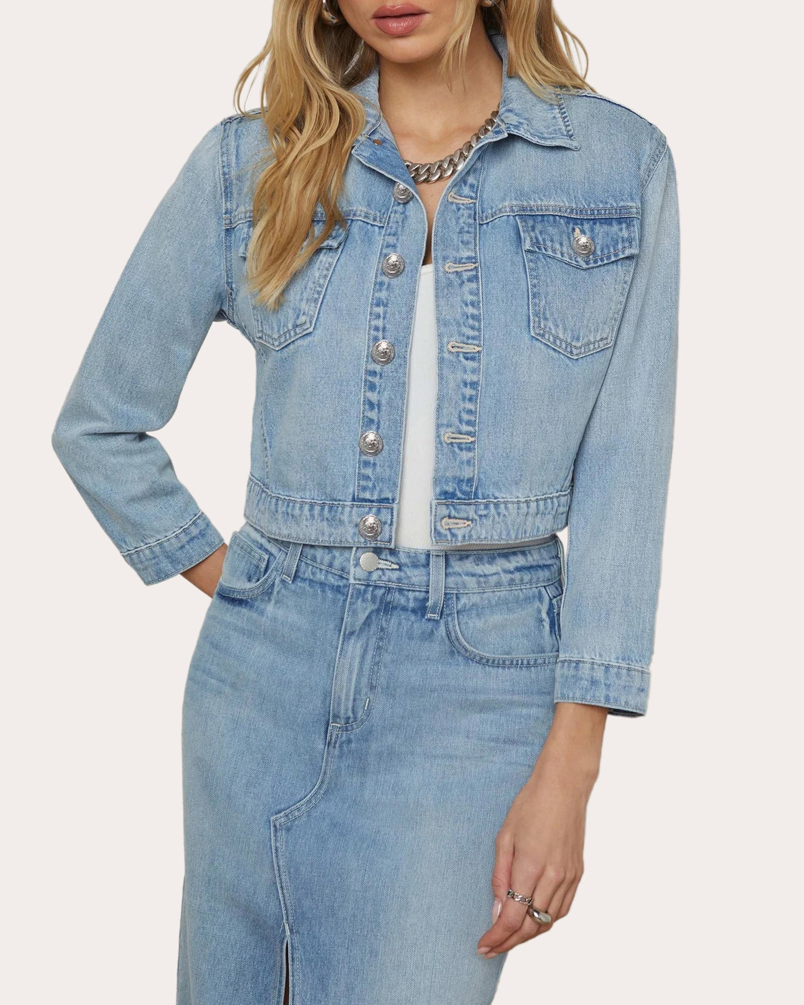 Koda Cropped Cotton Jacket