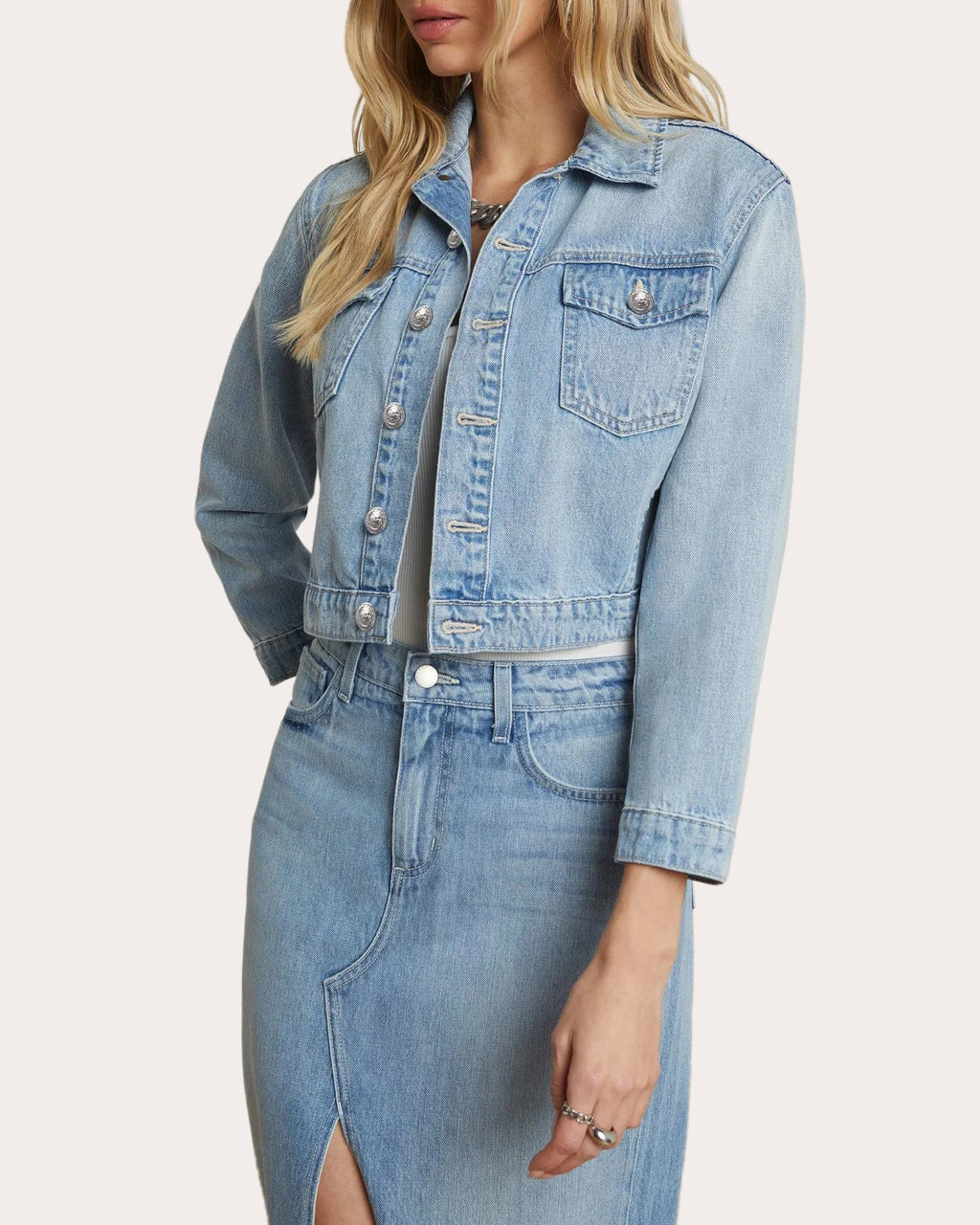 Koda Cropped Cotton Jacket