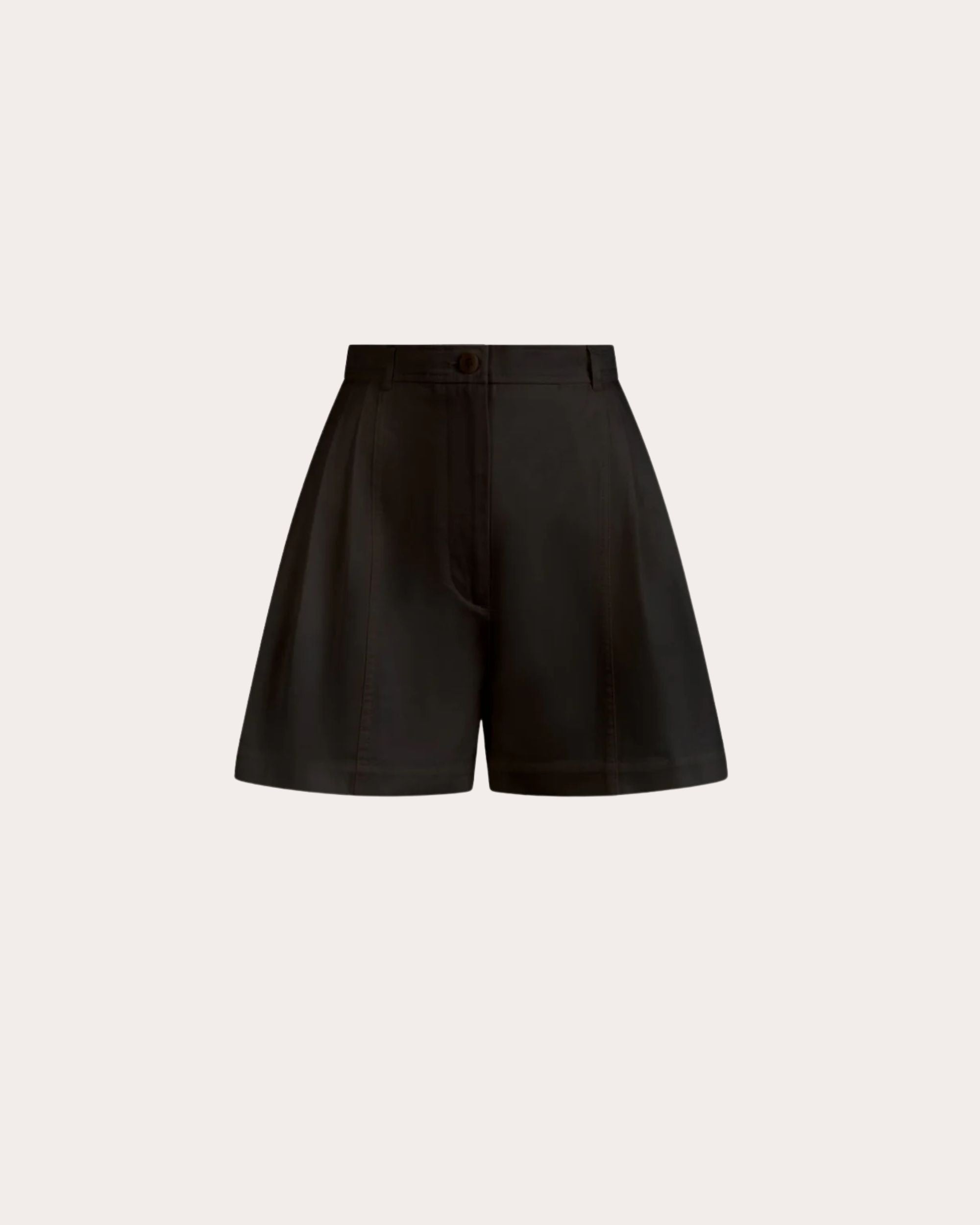 Maiko Pleated Twill Shorts