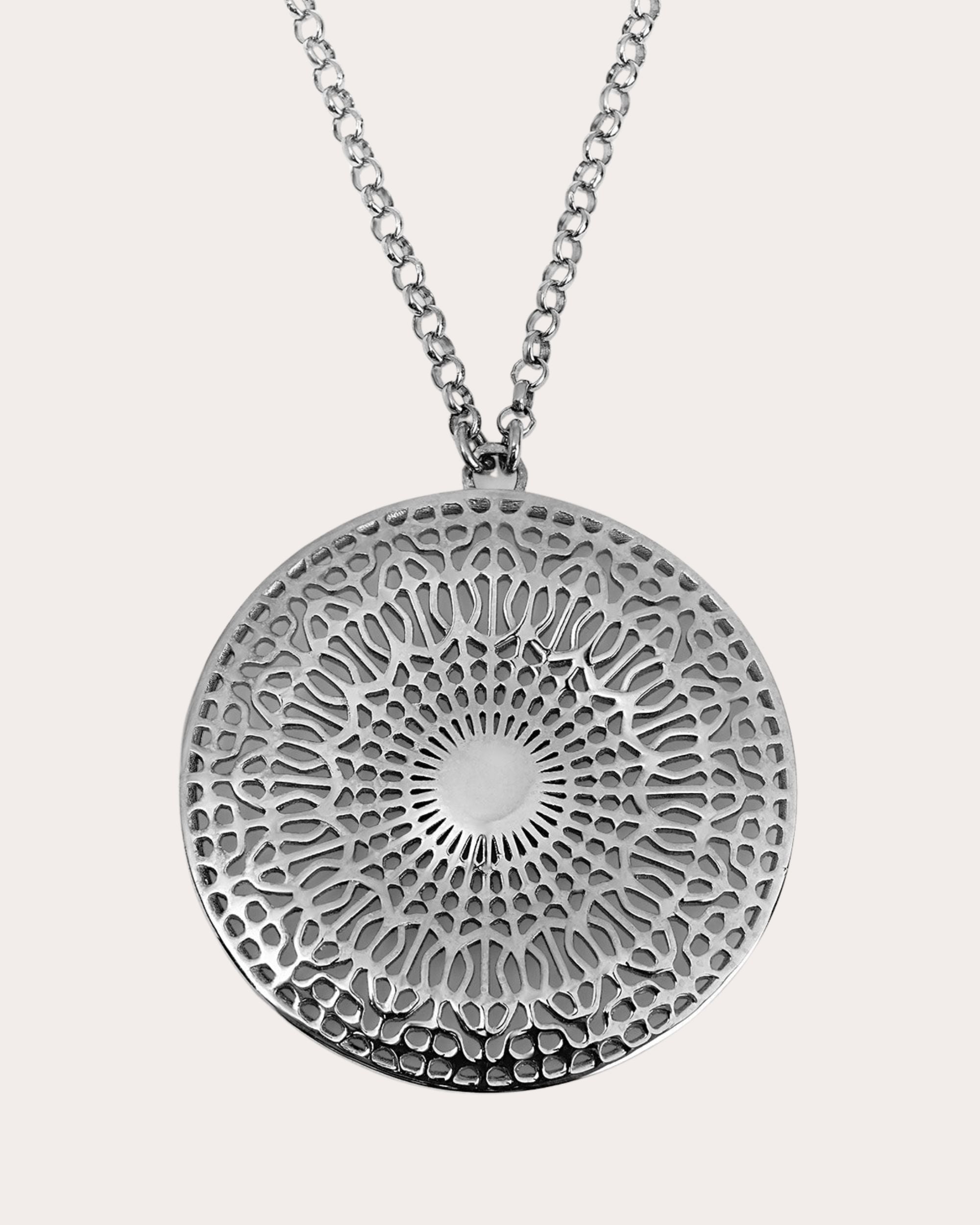 432Hz Frequency 14K Gold Pendant Necklace