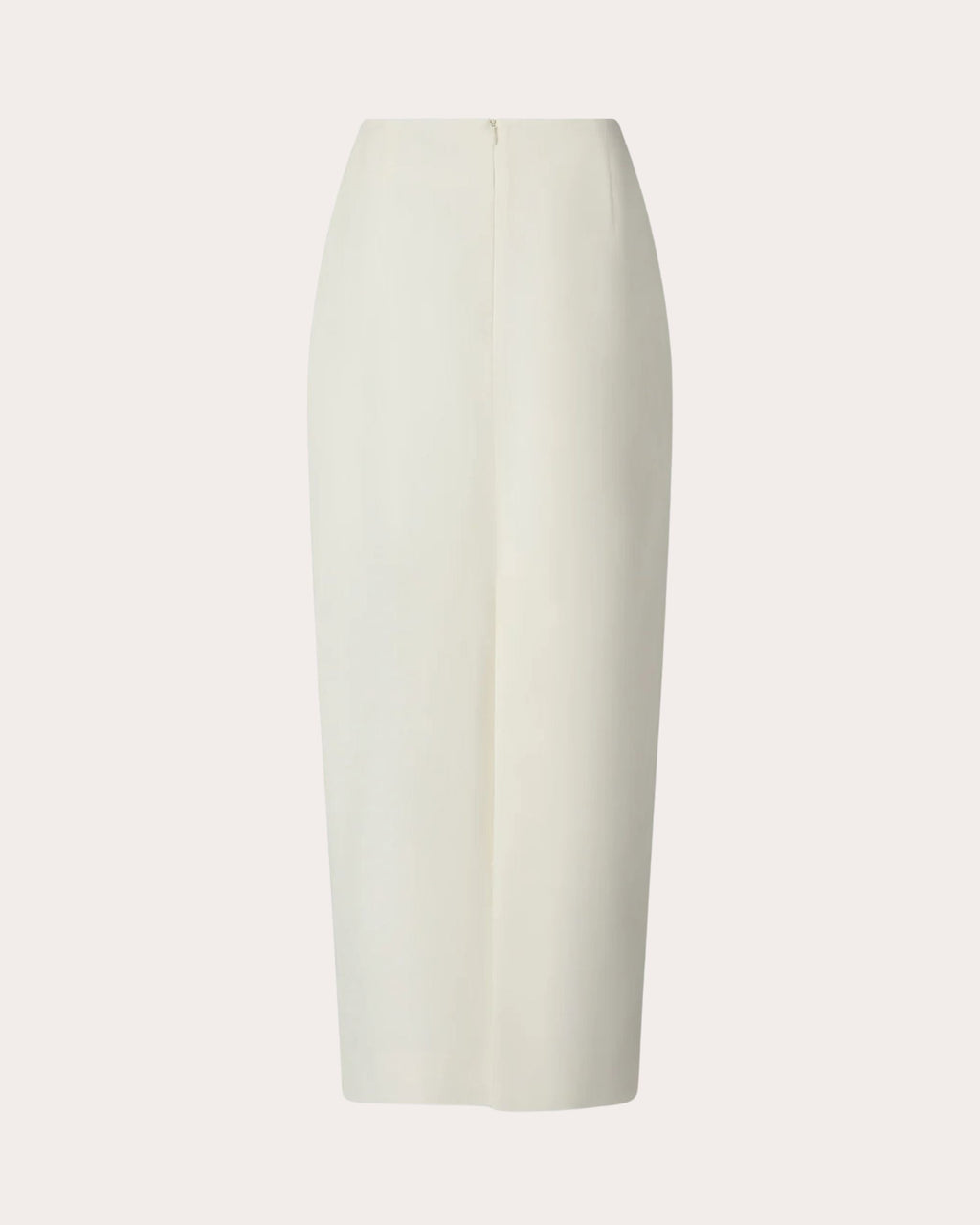 Chiara Cotton-Silk Blend Midi Skirt