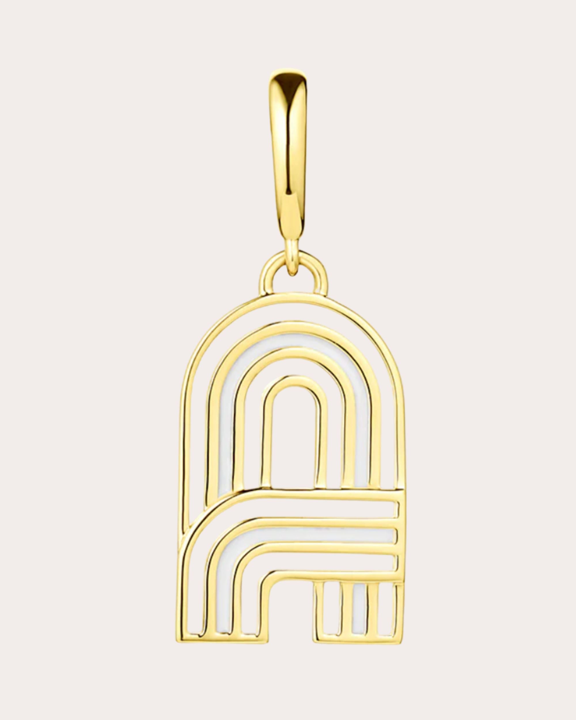 Large Enamel Disco Initials