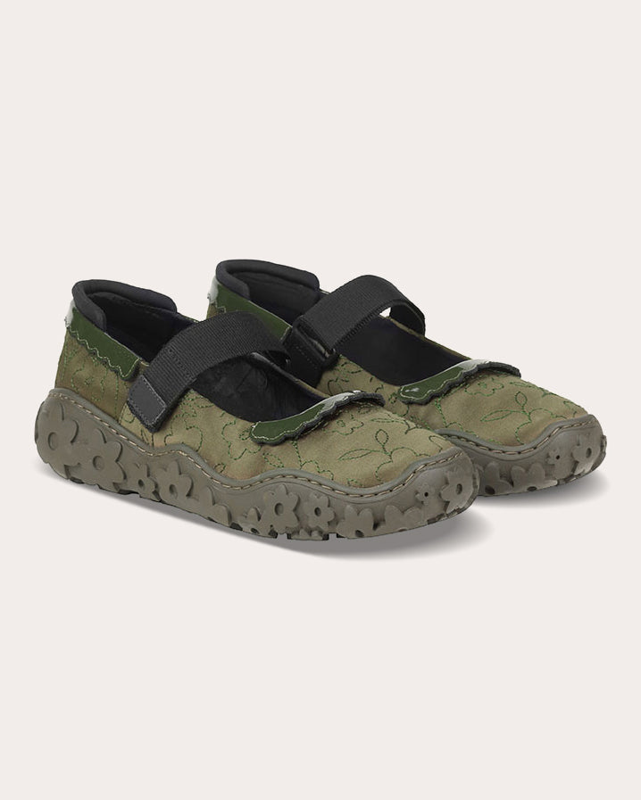 Octave Embroidered Mary Jane Sneaker