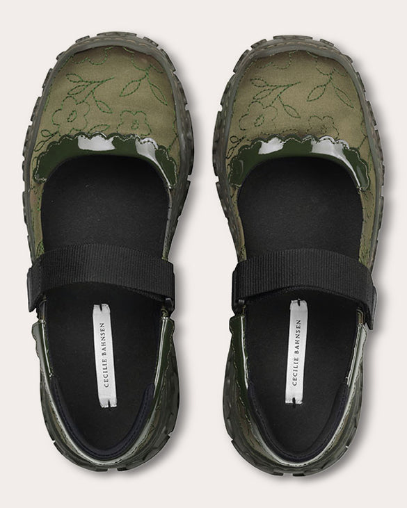 Octave Embroidered Mary Jane Sneaker