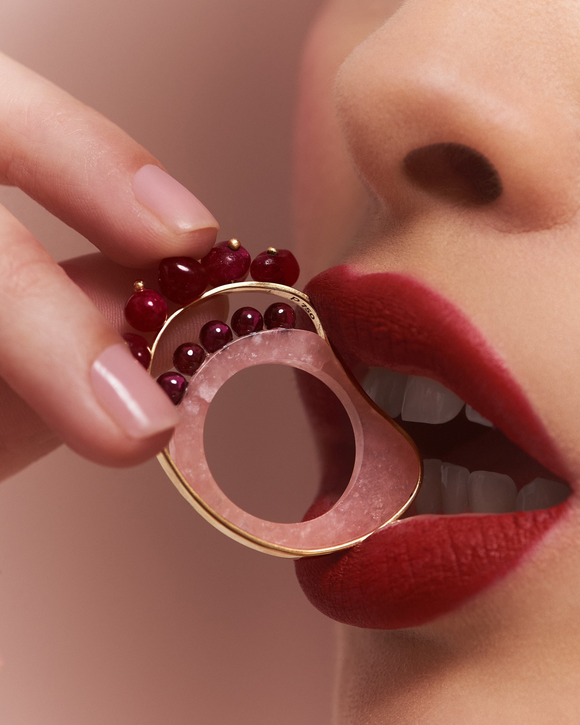 Candy 18K Gold Multi-Stone Ring