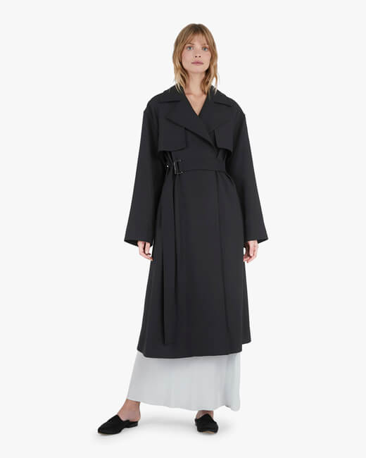 The Carina Oversized Belted Trench Coat