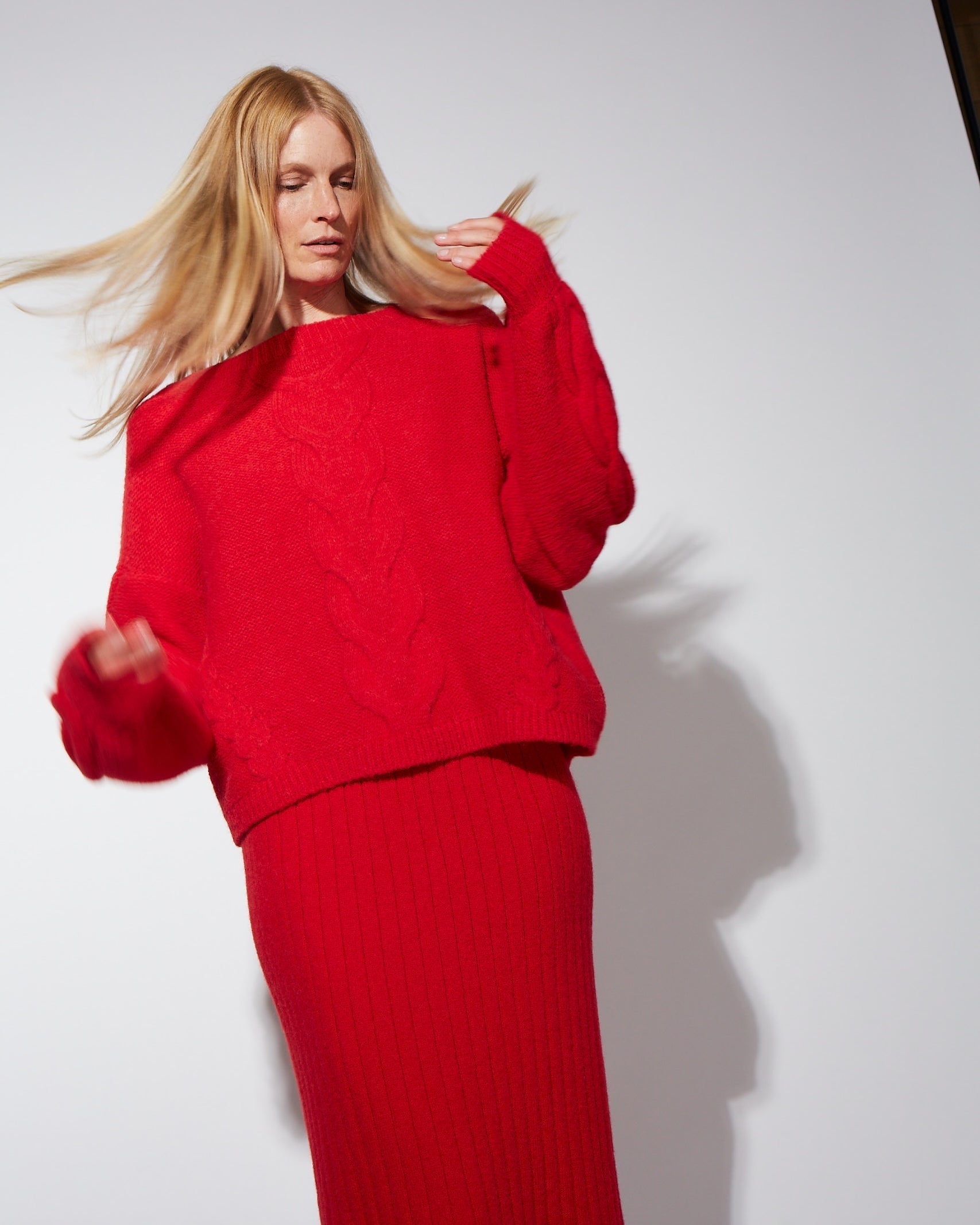 Vaida Cable-Knit Wool-Blend Sweater