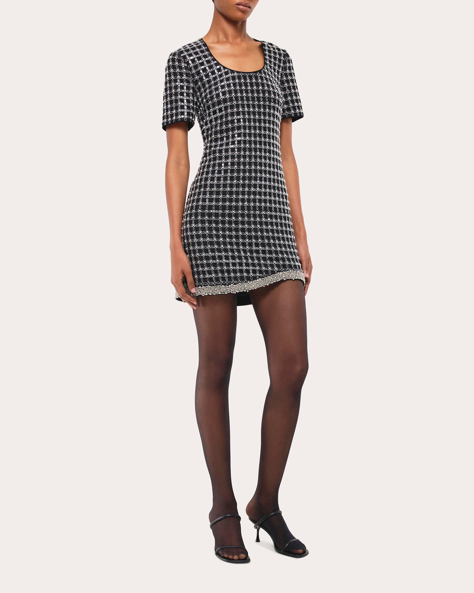 Vivalie Embellished Mini Dress
