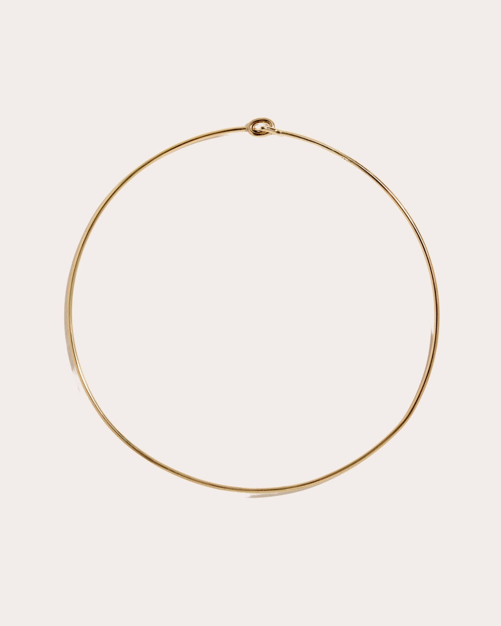 14K Gold Wire Choker