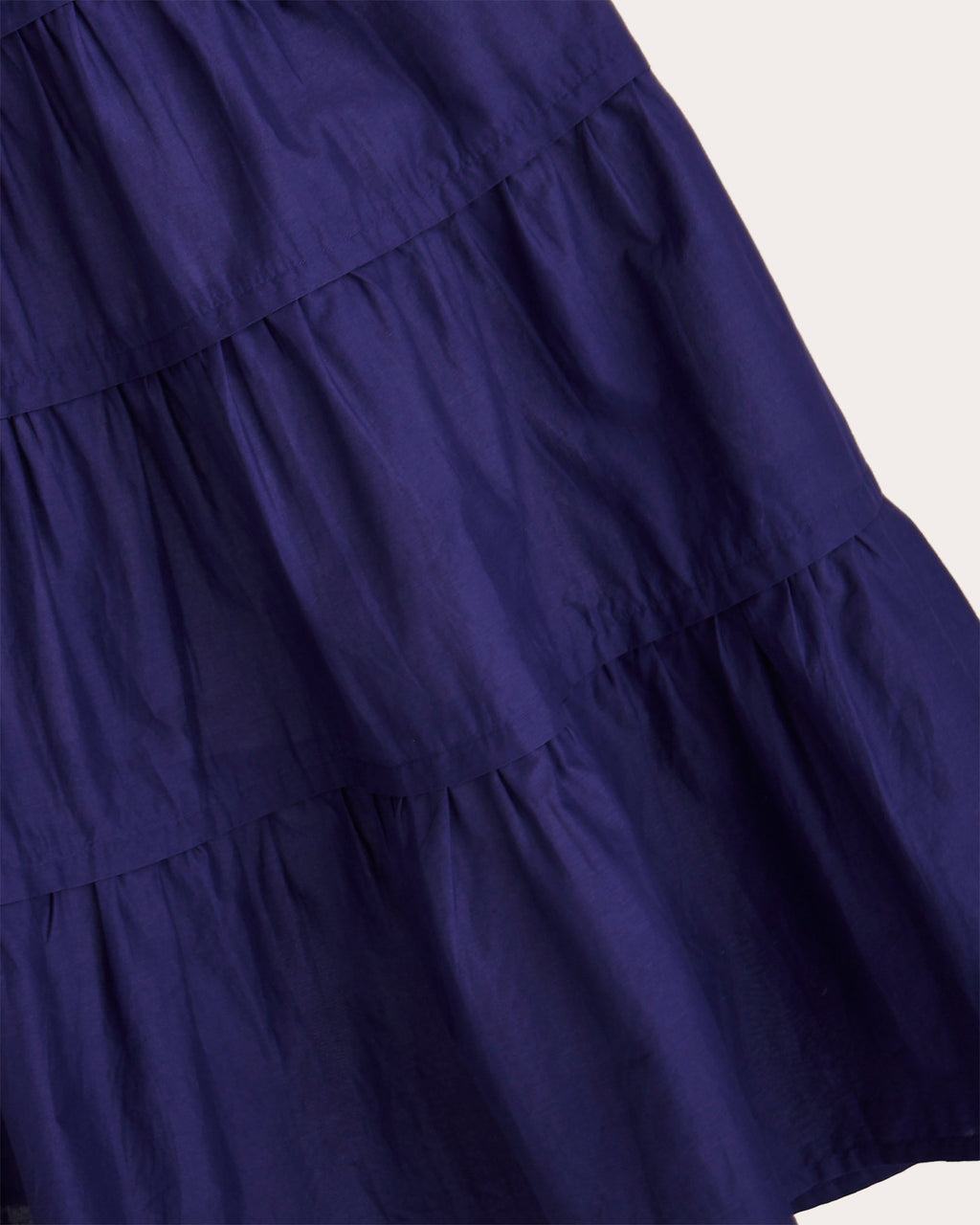 Hana Tiered Cotton Maxi Skirt