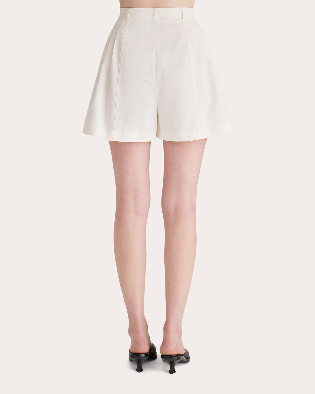 Maiko Pleated Twill Shorts