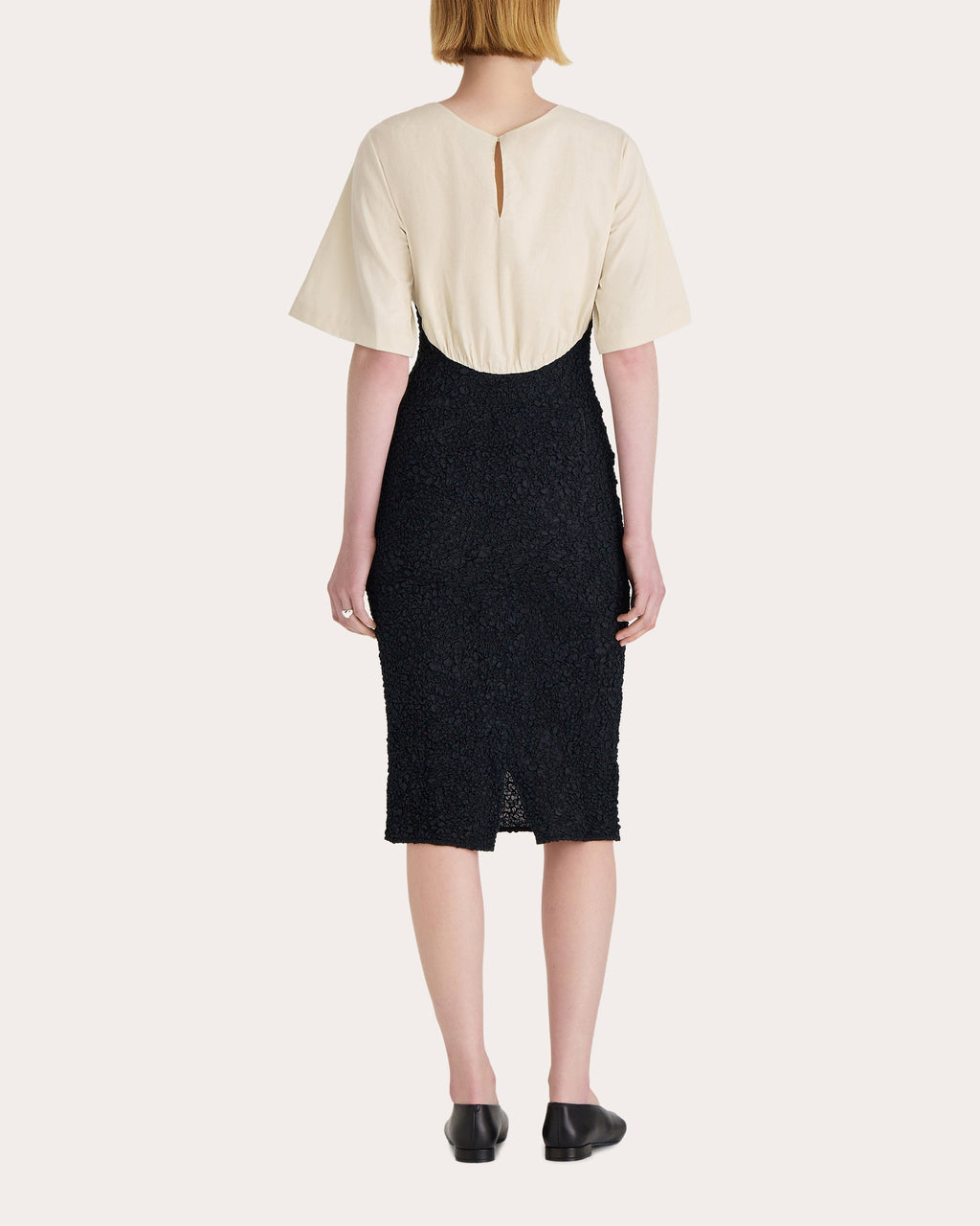 Solene Smocked Cotton Voile Dress