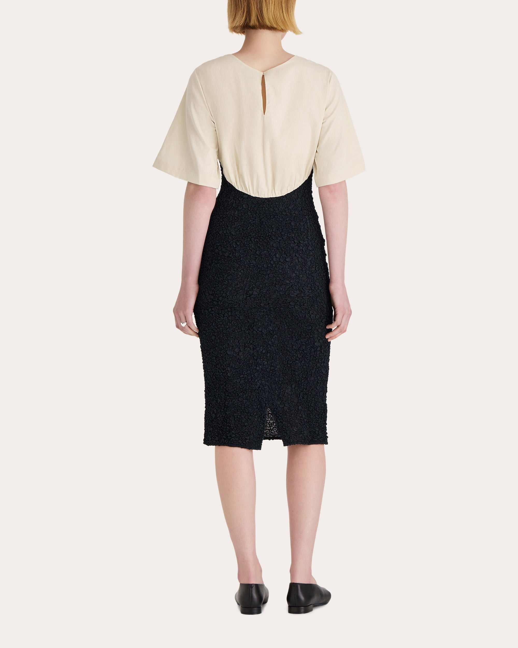 Solene Smocked Cotton Voile Dress