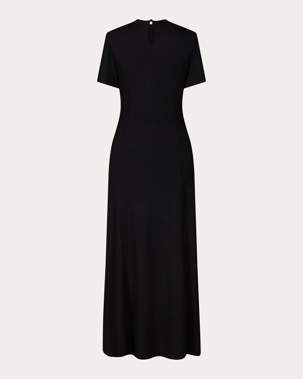 Gathered Jersey Maxi Dress