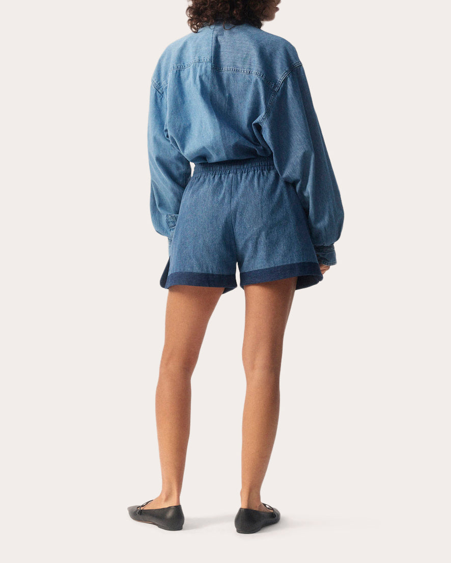 The Match Oversized Denim Shirt