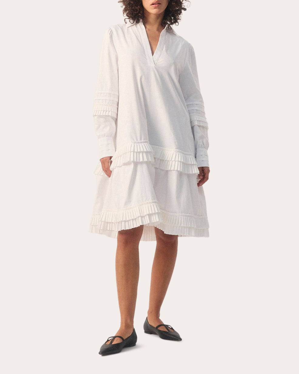 Marlow Pintucked Dress