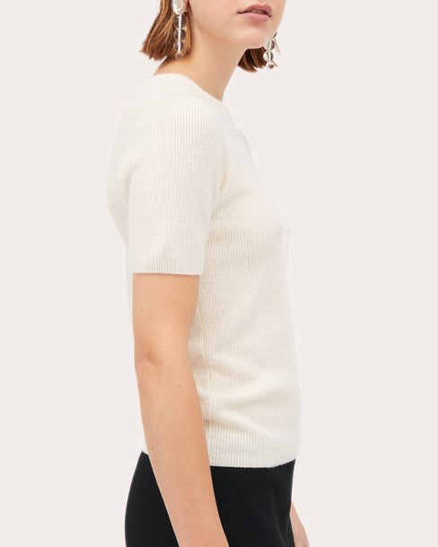 Kami Ribbed Cashmere Top