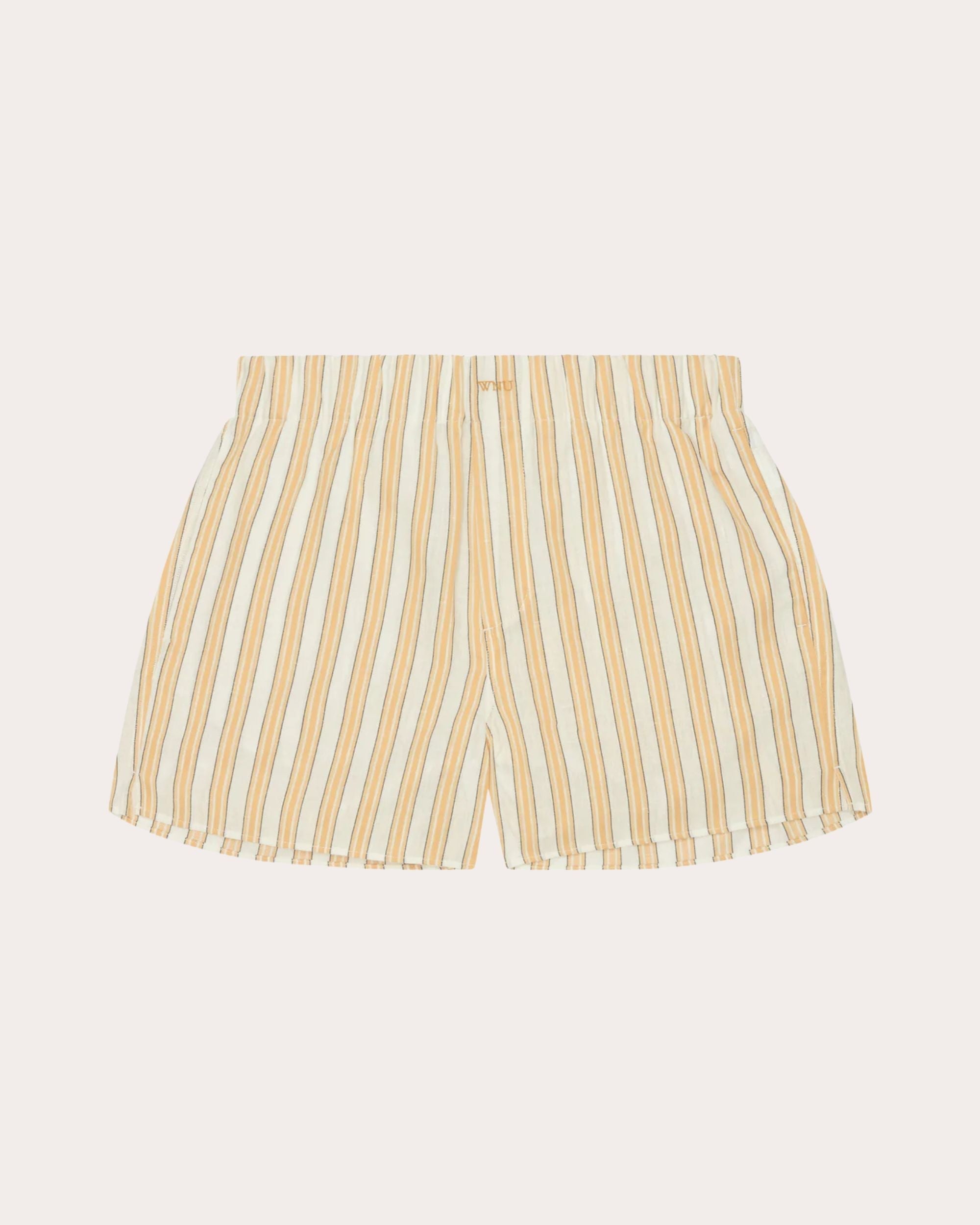 Linen-Blend Boxer Shorts