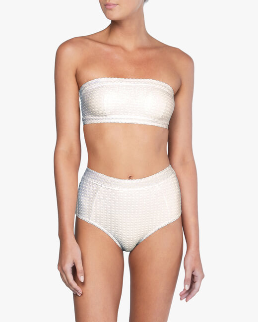 Wicker Midi Bikini Bottom