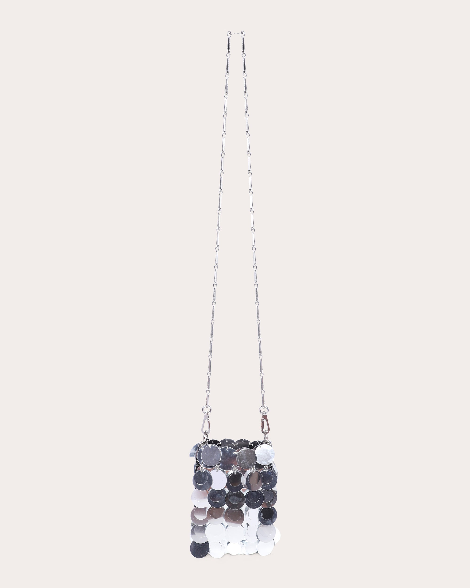 Sparkle Mini Paillette-Embellished Shoulder Bag