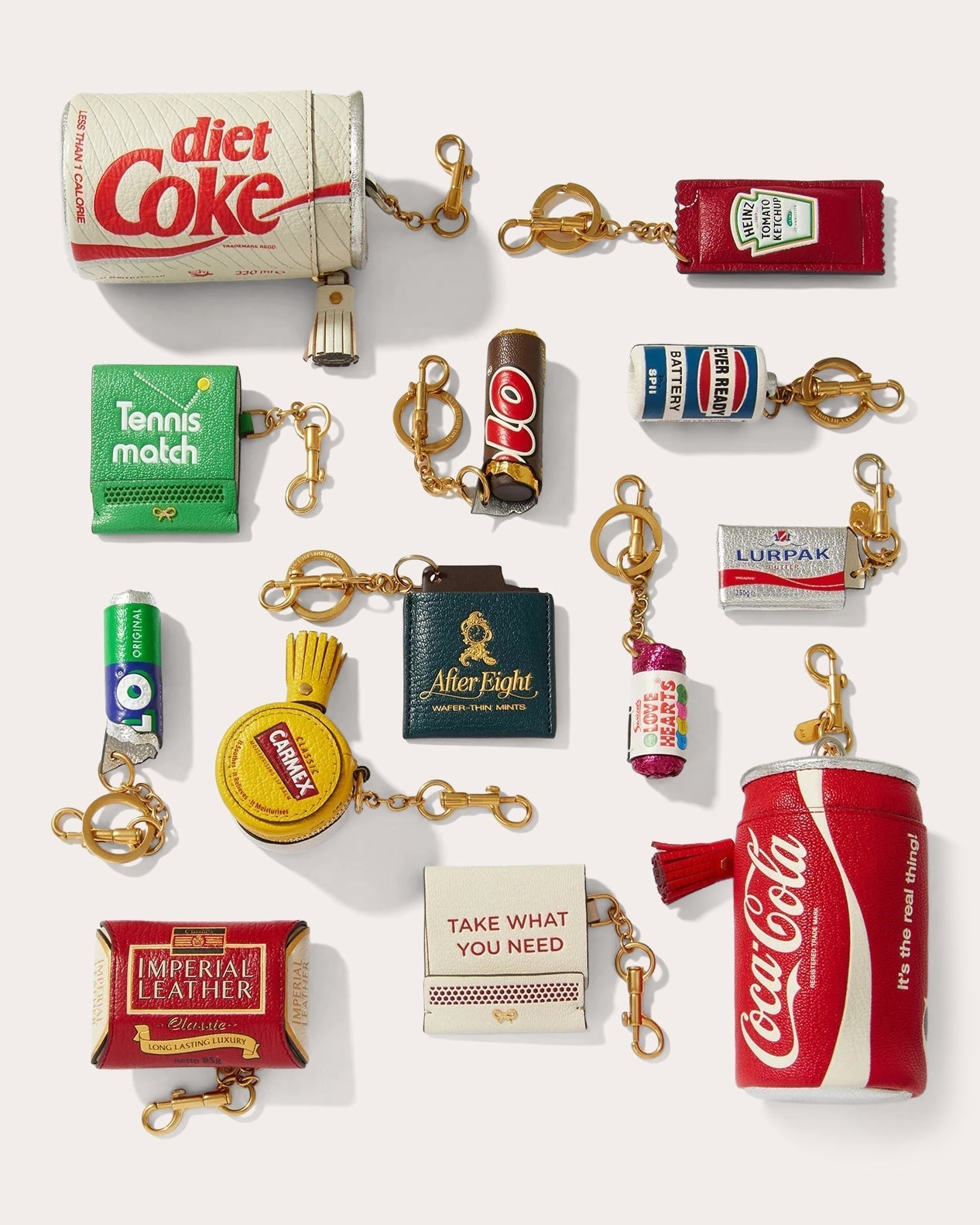 Coca Cola Leather Coin Purse Bag Charm