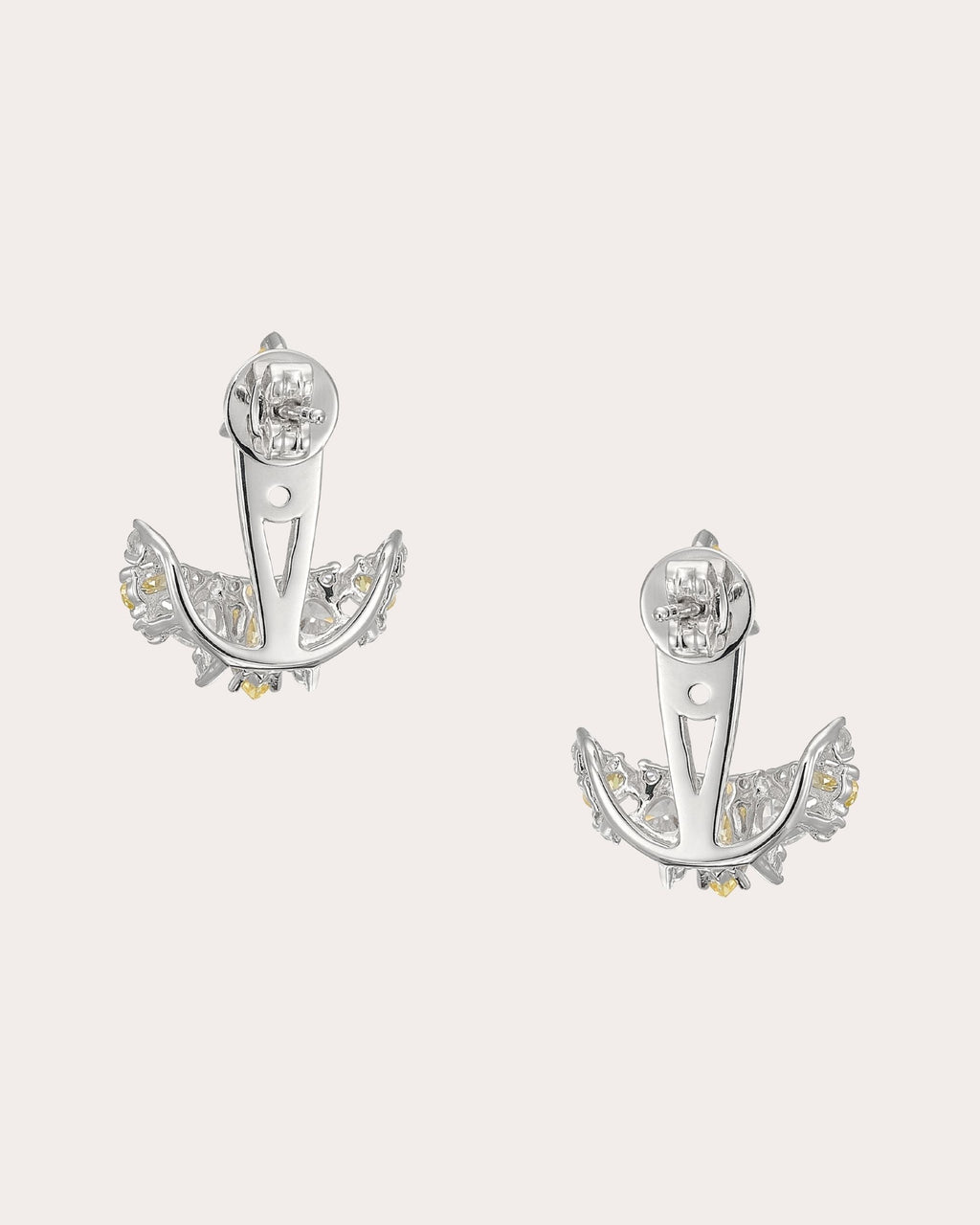 Twinkle 18K Gold and Rhodium Vermeil Lab-Grown Diamond Ear Jackets