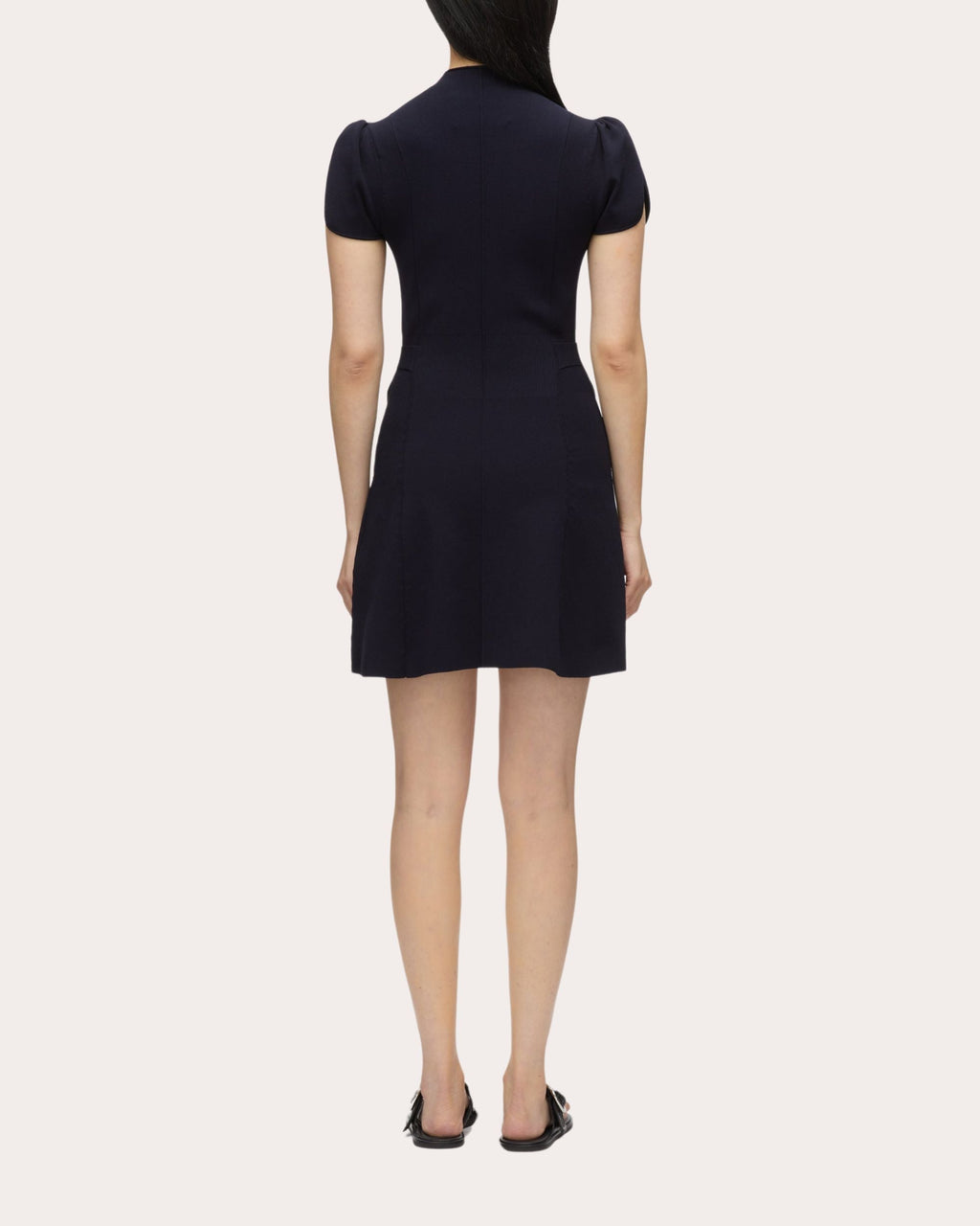 Rib Knit Mini Dress